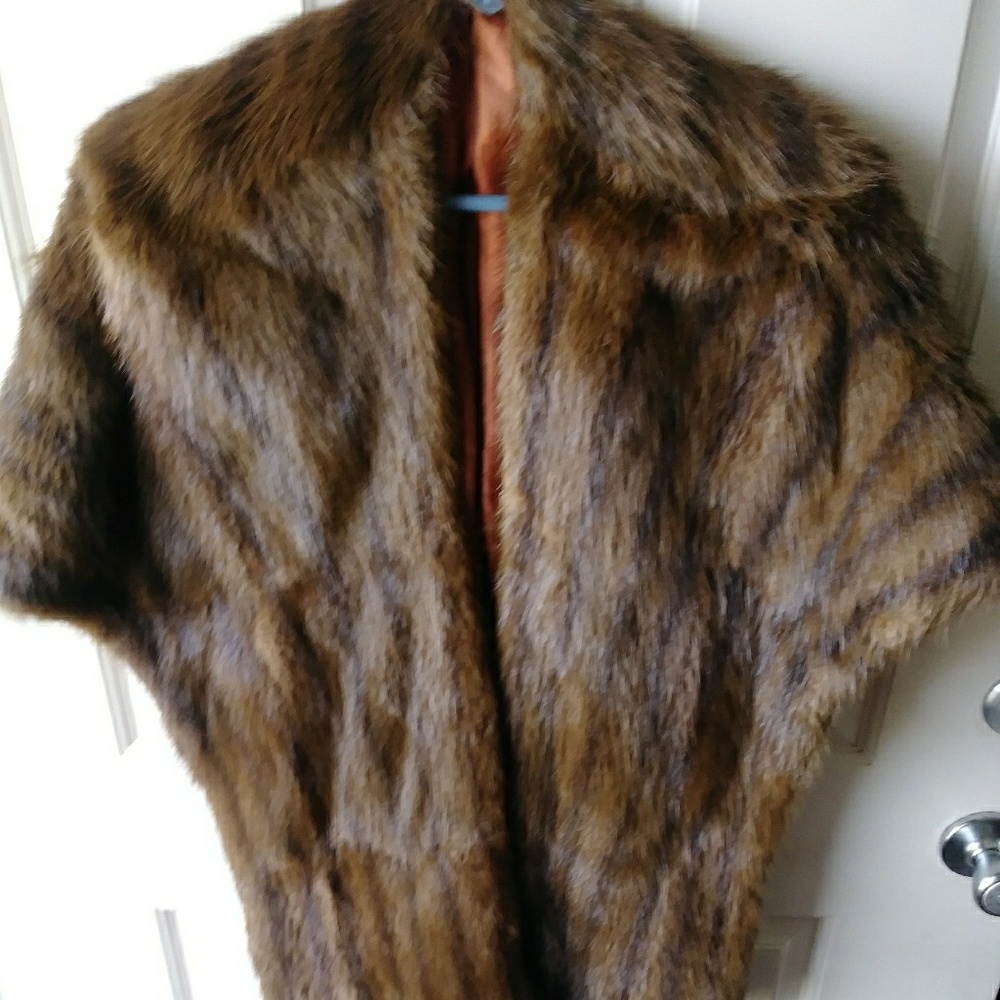 Vintage Mink Shawl